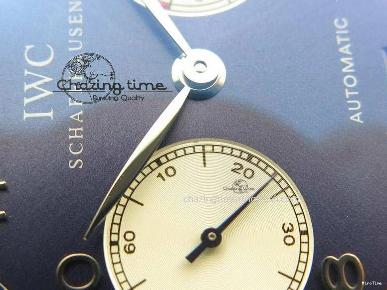 MIROTIME 0209 Portuguese Real PR IW500112 ZF 1:1 Laureus Edition On Black Leather Strap A Flexible 7369